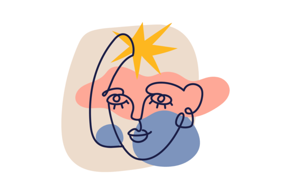Abstract Contour Female Faces: Modern On and the Rise of Contemporary Minimalist Art