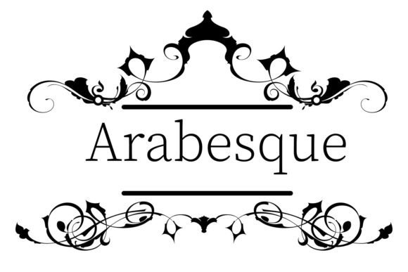 Arabesque Vintage Heraldic Design