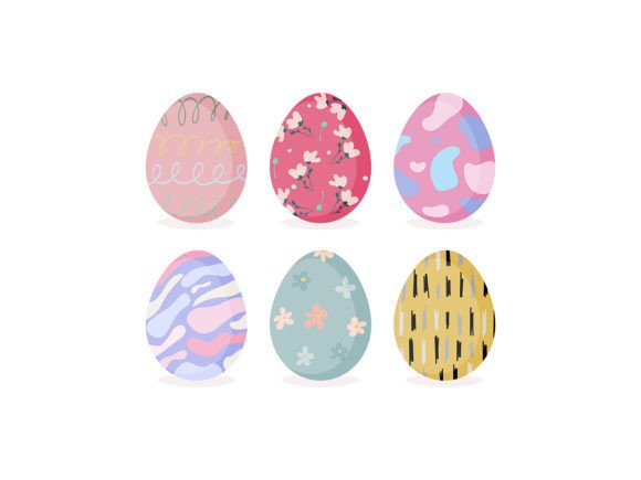 Easter Eggs Elements: Creative Design Resources