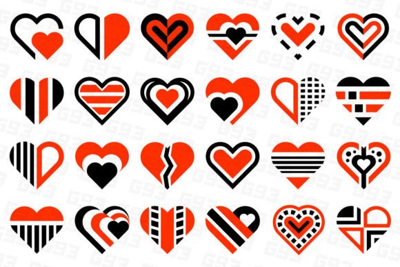 Heart Design Elements for Creative and Professional Workflows