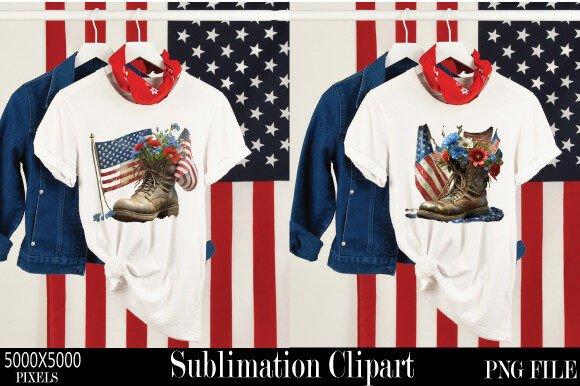 Memorial Day Watercolor Clipart 19: A Creative Resource for Every Project
