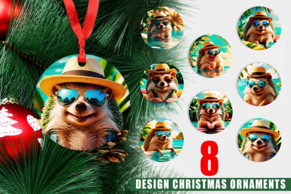 Ornament Hedgehogs in Summer