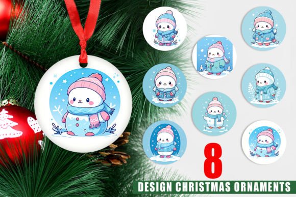 Ornament Kawaii Winter