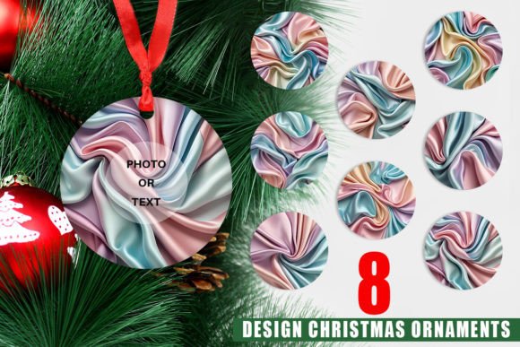 Ornament Pastel Silk Satin