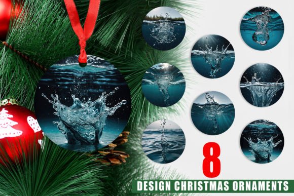 Ornament Water Splash: A Unique Addition to Your Christmas Decor