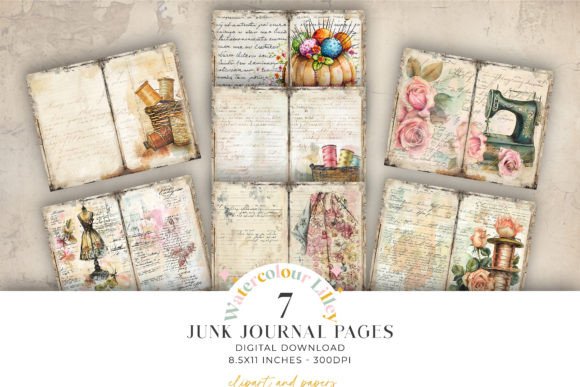 Sewing Junk Journal Paper