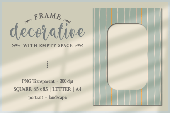 Stripes Frame PNG: A Versatile Design Asset for Creative Projects